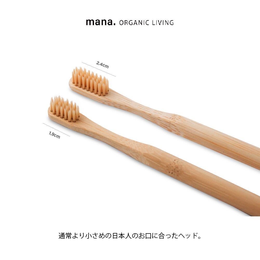 竹歯ブラシ(コンパクト) 写真3